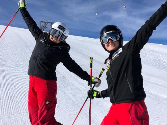 Trainingslager „Back on Snow“
